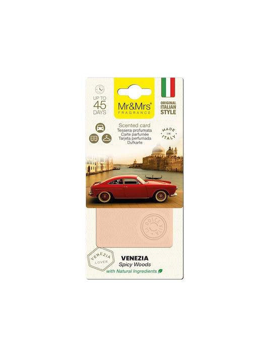 Scented Card Venezia Pink La Dolce Vita Mr&mrs Fragrance