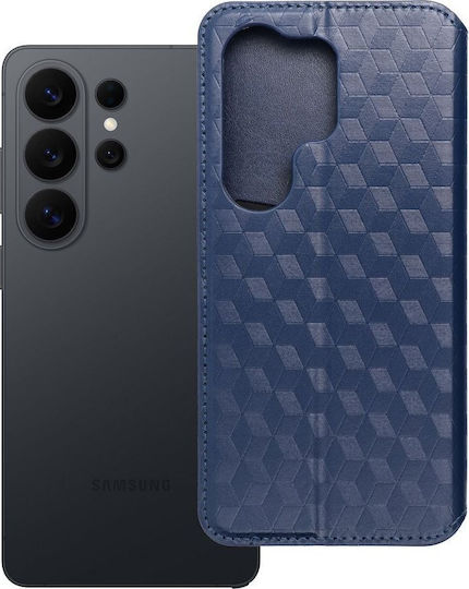 Калъф Книга Cubic За Motorola G67 G77 Син