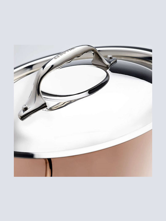 De Buyer Inocuivre Rostfreier Stahl Kochtopf 8lt / 28cm