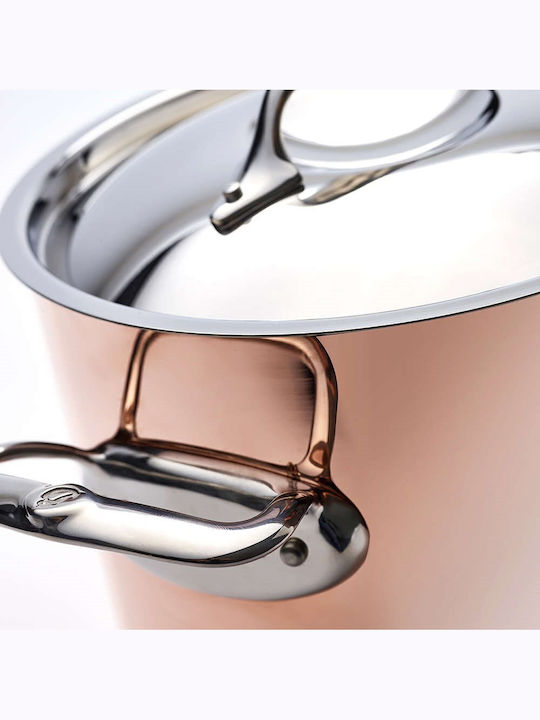 De Buyer Inocuivre Rostfreier Stahl Kochtopf 8lt / 28cm
