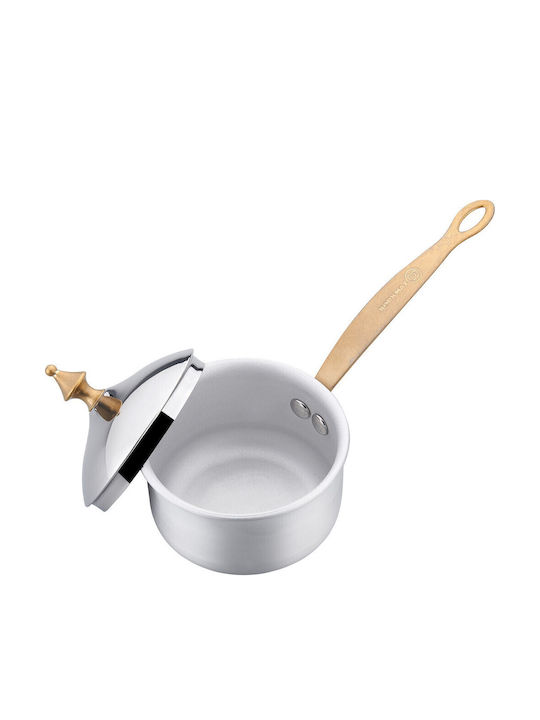 Korkmaz Hanedan Milchkochtopf aus Aluminium 35lt / 9cm