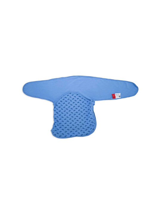 Blisssnug Swaddle Blanket Cotton Blue