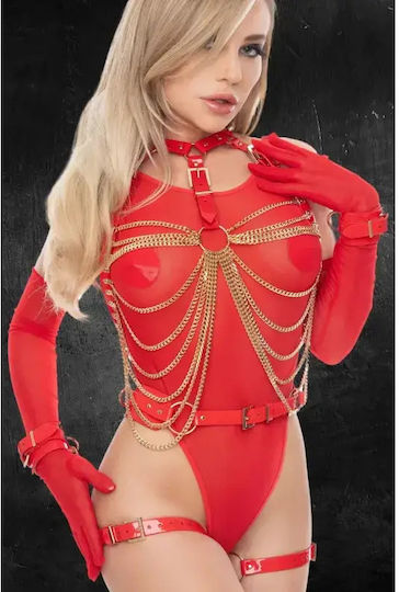 Kinky Diva BDSM Zubehör in Rote Farbe