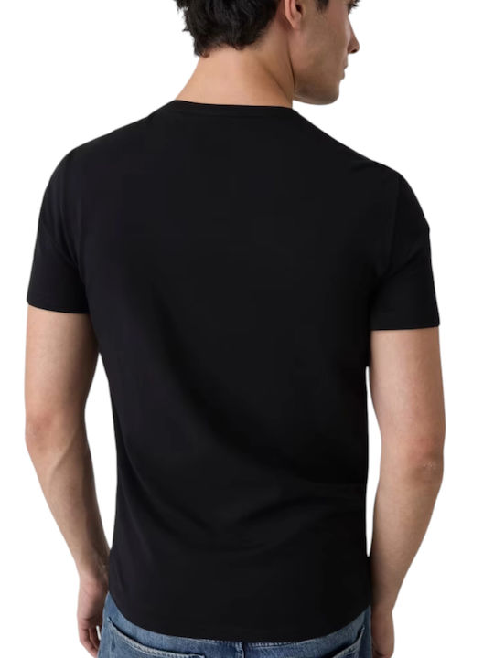 T-shirt Μαύρο