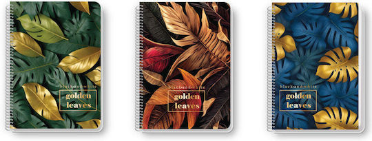 Black & White Spiral Ruled Notebook A4 30 Paper Sheets 2 Subjects (Miscellaneous Designs)