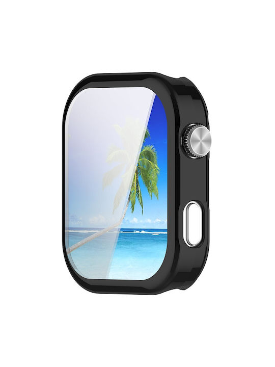 Защитен силиконов калъф в черен цвят за Xiaomi Redmi Watch 6