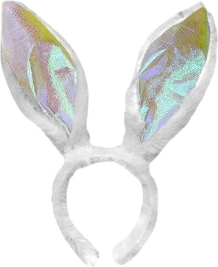 Karnevalsaccessoires Stirnband Hellblau