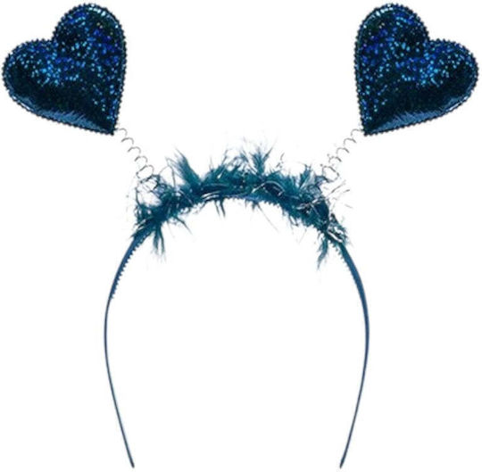 Spring Figures Hearts Carnival Headband Red
