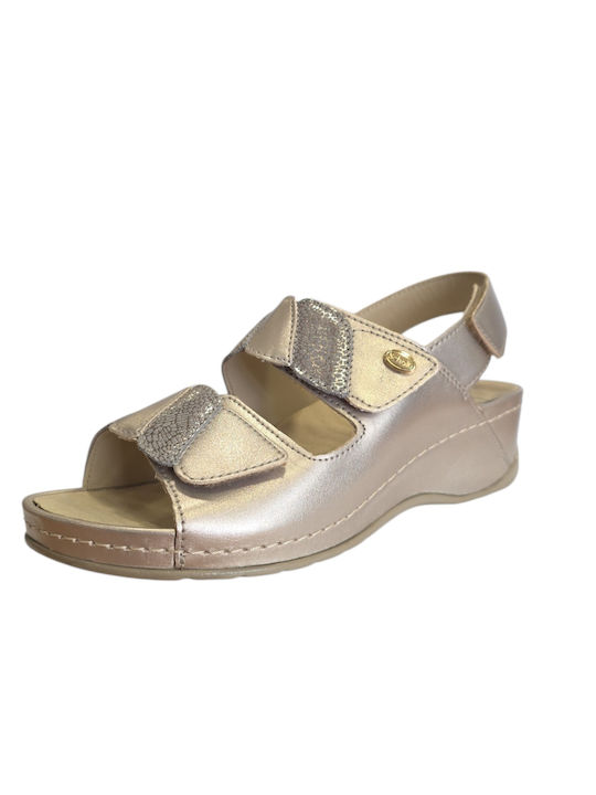Women's Flat Sandals Tabac Brown