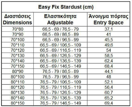 Orabella Stardust Easy Fix Duschkabine mit Schiebetür 90x130cm Klarglas Chrom Orabella Stardust Easy Fix Duschkabine mit Schiebetür 90x130cm Klarglas Chrom