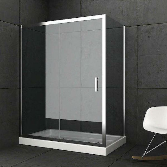 Orabella Energy Καμπίνα Ντουζιέρας με Συρόμενη Πόρτα 110x180cm Serigrafato Orabella Energy Καμπίνα Ντουζιέρας με Συρόμενη Πόρτα 110x180cm Serigrafato
