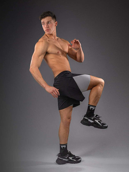 Sport Herren Shorts Schwarz/Grau