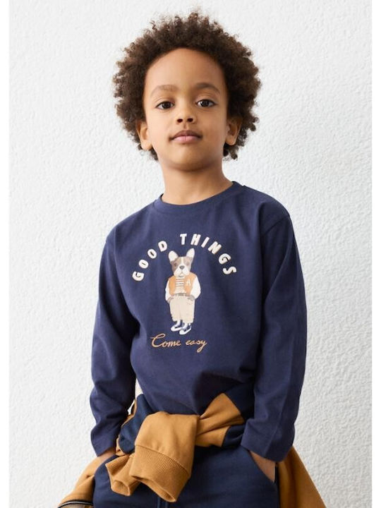 Kids Long-sleeved Top Blue