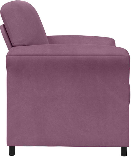 Polițronă Velur Violet 88x83x95cm
