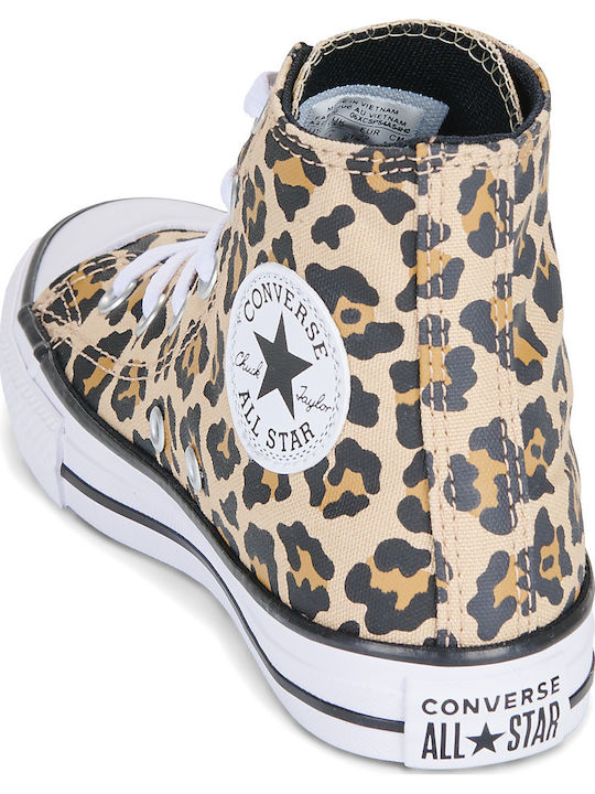 Chuck Taylor All Star Детски маратонки High Кафяв