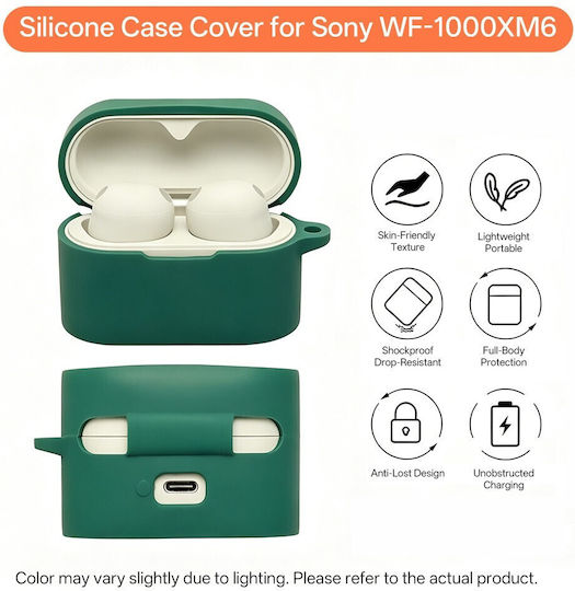 Θήκη Προστασίας Σιλικόνης Tpu Γάντζο Sony Wf-1000xm6 Black