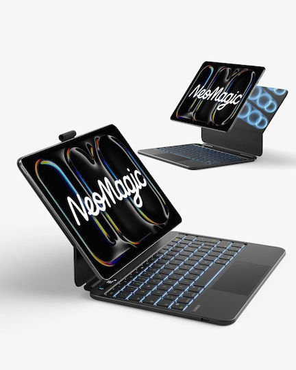 Inateck Tablet Hülle Ipad 13'' Qwertz Schwarz Kb903-13p_black