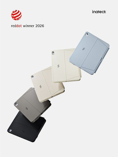 Inateck Ace Touch Keyboard Case Ipad 11"/10 9" Qwertz Rgb White