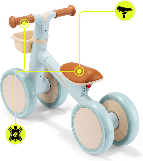 HyperMotion Bicicletă Fără Pedale Verde