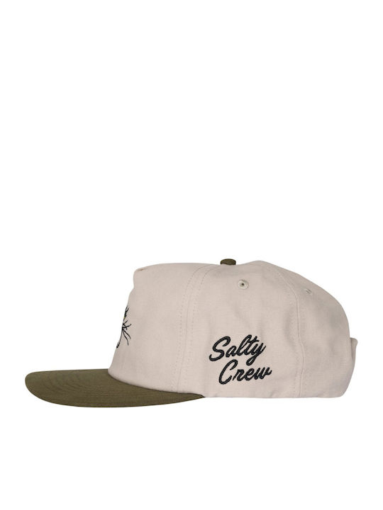 Salty Crew Coastal Snapback Cap Birch Olive