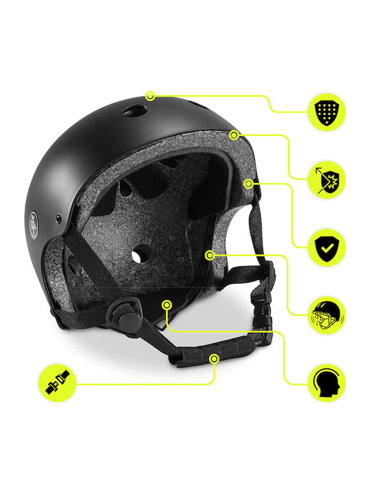 HyperMotion Kinderfahrrad- / Rollerhelm Schwarz