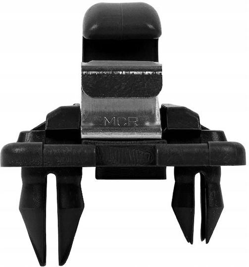 2x Audi Halter A4 B6 B7 B8 B9 Hakenabdeckung Schwarz