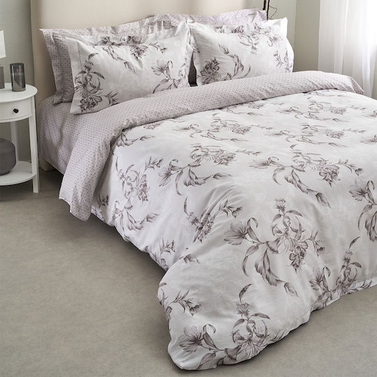 Vesta Home Victoria Cotton Satin Coverlet Super King 230x270cm