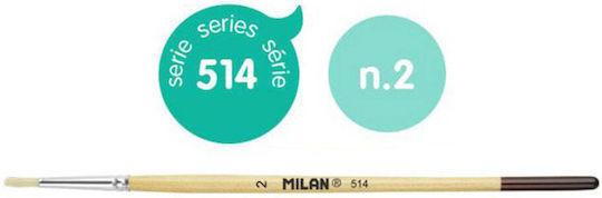 Milan Πινέλο Τρίχα Χοίρου 514 No 8