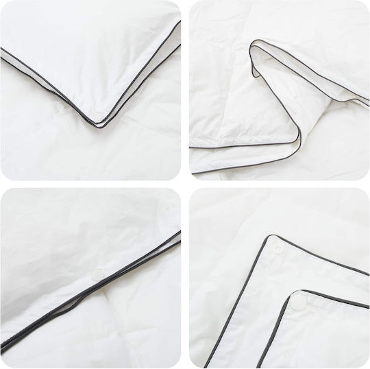vidaXL Single 155x200 cm White vidaXL Single 155x200 cm White