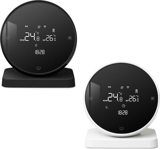 Wireless Termostat Digital de Cameră Smart cu Wi-Fi