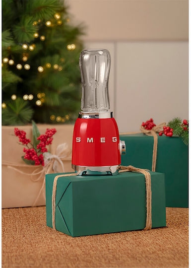 Smeg 50's Style Блендер с Каната Тритан 600 мл 300W Червен