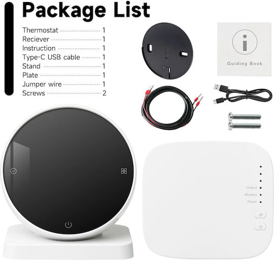 Termostat Digital de Cameră Smart cu Wi-Fi