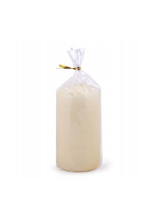 Donau Decorative Beige Candle