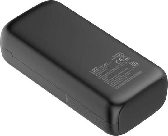 Deltaco PB-C1011 Power Bank 27000mAh 22.5W With 2 USB-A Output Ports And USB-C Output Port Power Delivery Black