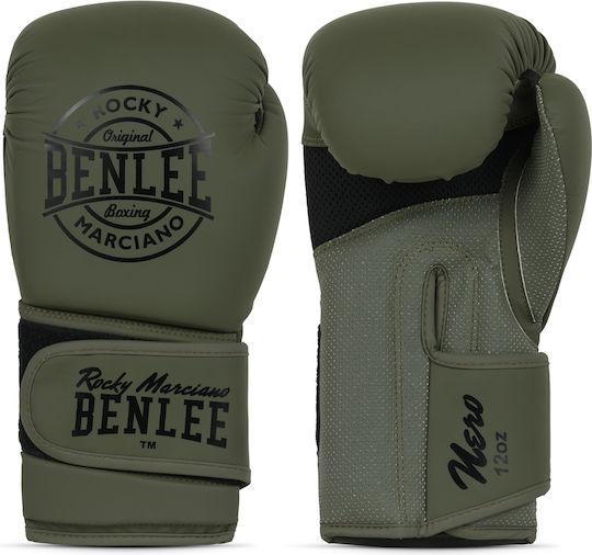 Benlee Boxhandschuhe aus Kunstleder für Wettkampfhandschuhe Grüne