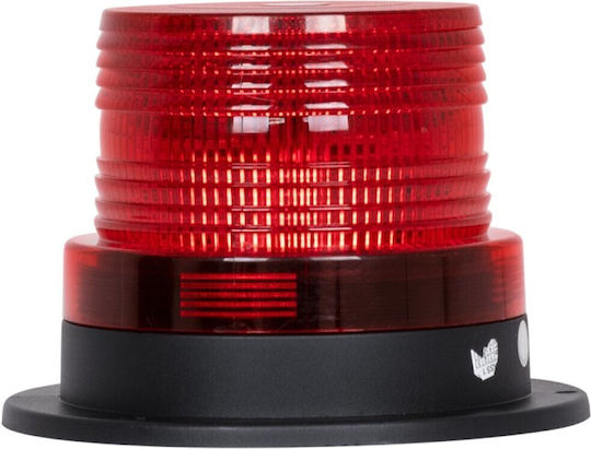 VenCore 6855-10003 Wasserdichter Magnetischer Notfall-Autolicht LED Einfarbig Rot Zigarettenanzünderanschluss Auto 12-24V