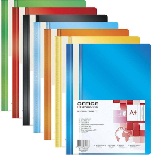 Office Products Папка Файл С Доклад А4 Оранжева