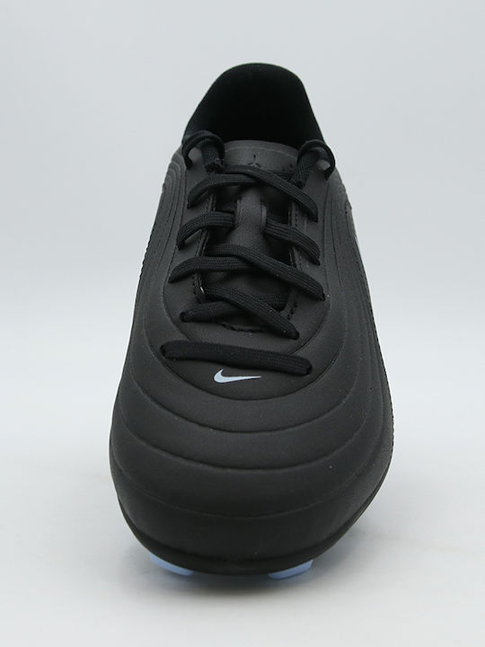 Tiempo FG/MG Kids Soccer Cleats & Shoes Molded Black
