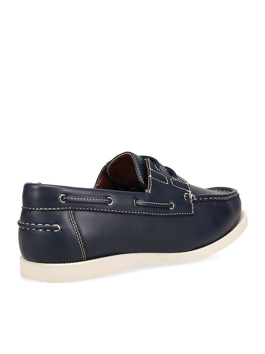 Men's Boat Shoes In Blue Colour