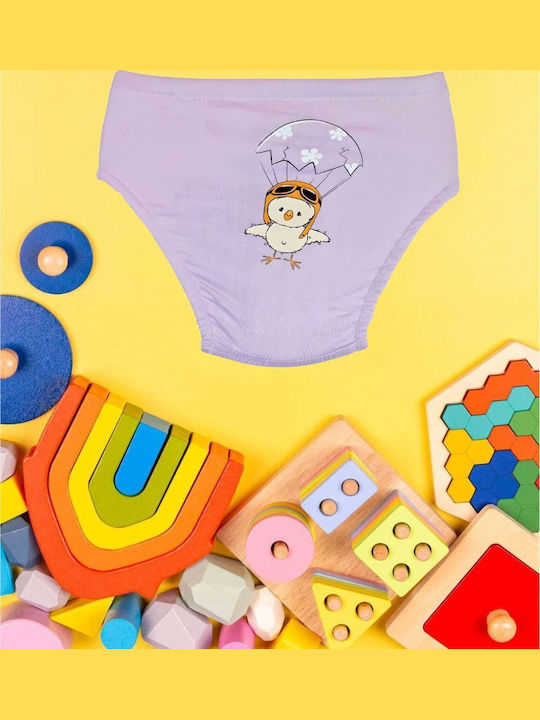 Poopes Set Kids Underwear Potty Training Pants 3 Pieces Multicolour