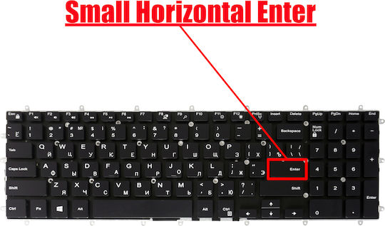 Russian Laptop Keyboard Dell G3 3500 3590 G5 5500 Se 5505 5587 1m83w 01m83w 0x1r2n X1r2n 0ggvth Ggvth 0kjfjt Kjfjt Pk131q03a05 Ru No Frame Black Code 40380runofr