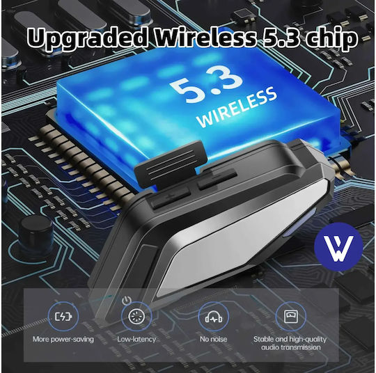 Whale 1 Pro Bluetooth Мотористическа Каска Full Face Мек Микрофон