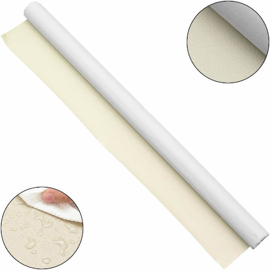 Αυτοκόλλητο Pu 60*100cm 120g Εσωτερικού Αυτοκινήτου W17319-2w Λευκό