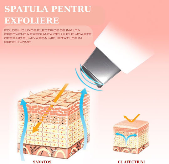 Electro Ag Dispozitiv de Rejuvenare Facială 7 în 1 Dispozitiv de Dermabraziune CC71