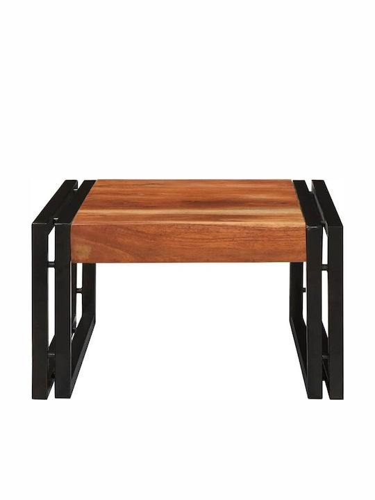 vidaXL Επιδαπέδια Ραφιέρα Μπάνιου Ξύλινη 40x50x23cm Καφέ