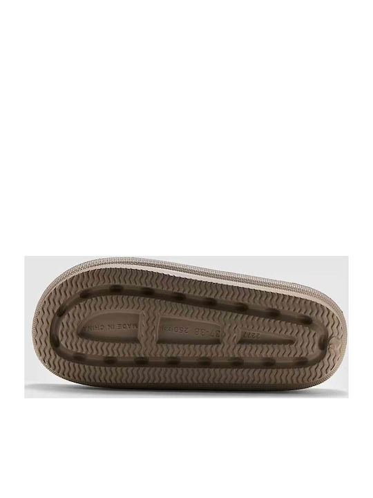 Men's Beige Flip Flops