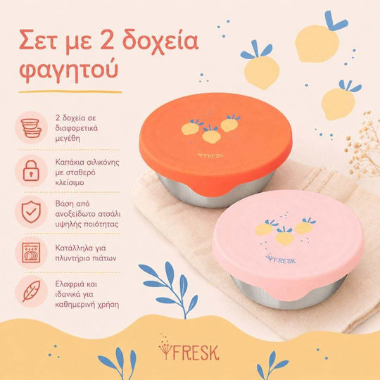 Fresk Kids' Dinner Set from Silicone