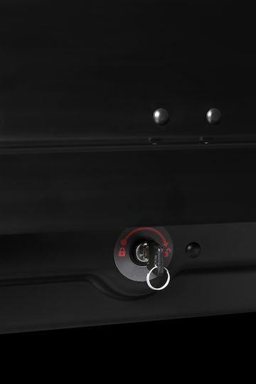Modula Evo Dachbox Für Autos Mit Doppelseitigem Öffnen 400lt Schwarze Matt Modula