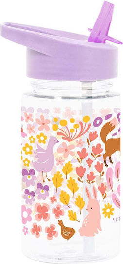 A Little Lovely Company Kids Water Bottle Plastic
