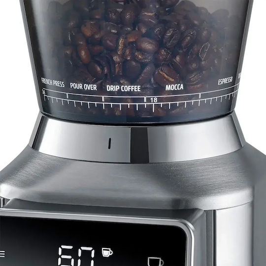 Caso Râșniță Electrică de Cafea 180W cu Capacitatea de Măcinare a Boabelor de 320gr și 34 de Nivele de Măcinare